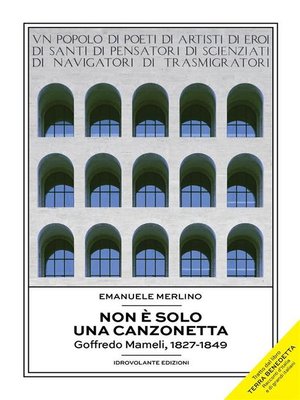 cover image of Non è solo una canzonetta